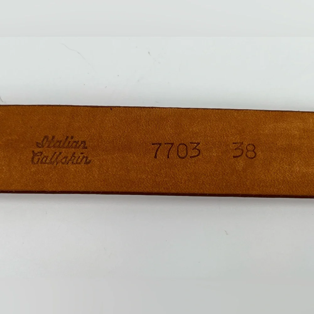 Tulliani Italian‎ Leather Belt 40